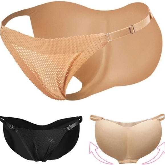 Women Sponge Padded Push Up Panties Butt Lifter - Picture 3 of 6